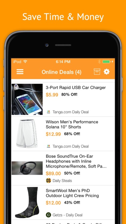 Deal Drop: The Best App for Online & Local Daily Deals screenshot-0