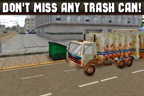 Garbage Truck 3D: City Driver Free screenshot 2