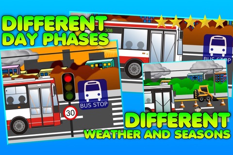 City Bus Driving Simulator 2D screenshot 3