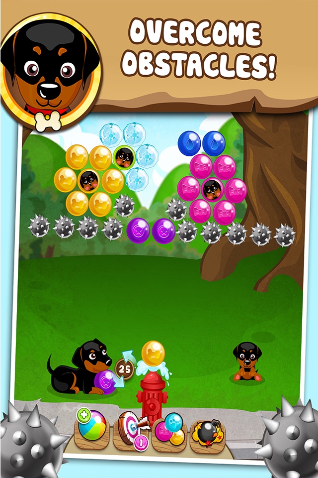Doggy Bubbles - Play bubbleshooter in this action packed game! screenshot 3