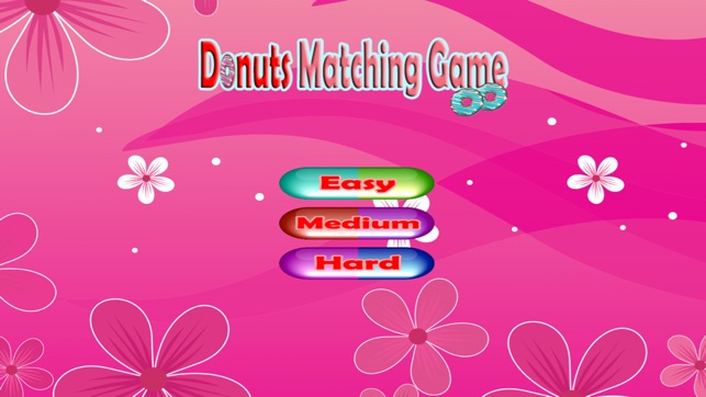 Hot Donut Matching Cards - brain fitness
