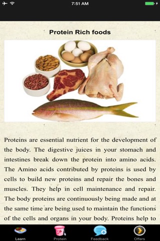Protein Rich Foods - Healthy Food Tips screenshot 3