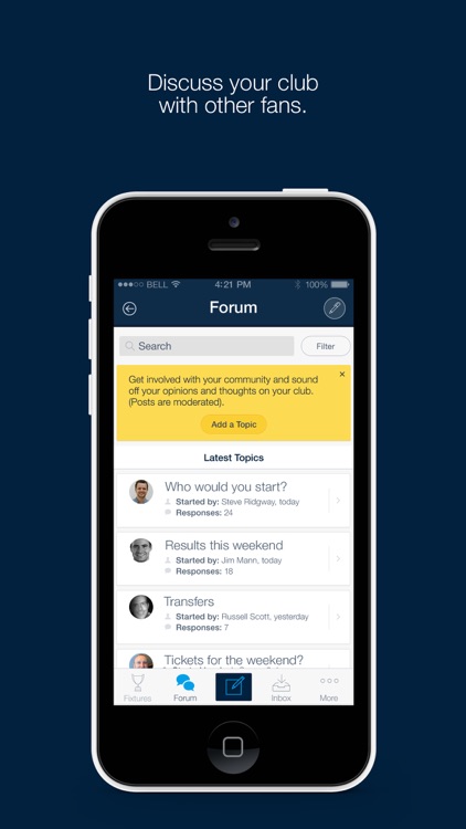 Fan App for Sale Sharks