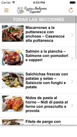 Recetas Italianas(圖2)-速報App