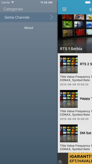 Serbia TV Channels Sat Info(圖1)-速報App