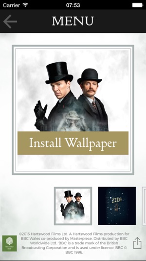 Sherlock The Abominable Bride App(圖3)-速報App