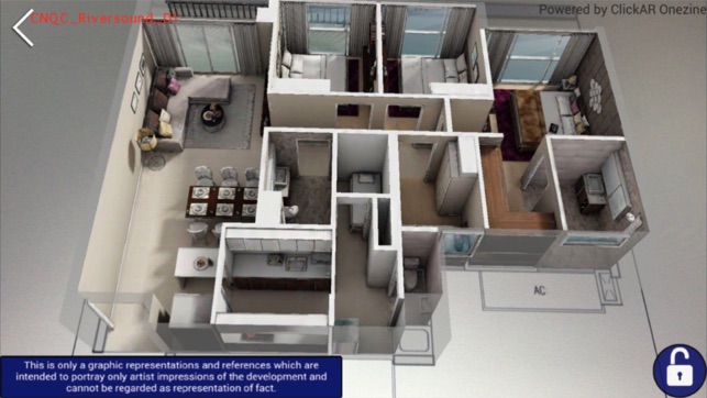 Qingjian Realty Virtual AR Floorplan(圖3)-速報App