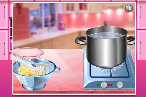 Kid's cooking class-spaghetti screenshot 2