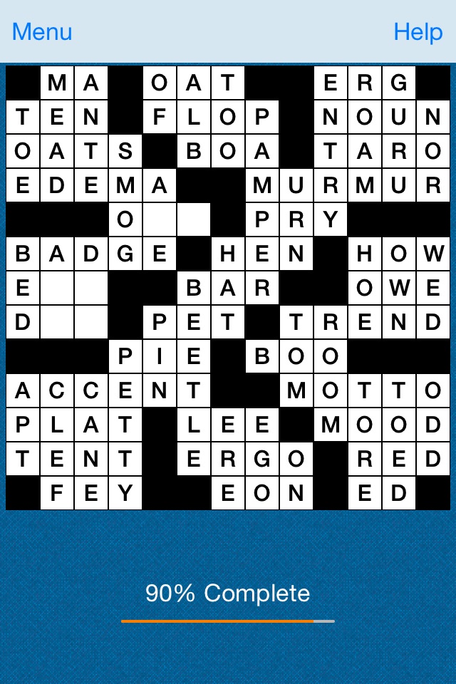 Crossword Fill-In Puzzle - Daily FLN screenshot 3