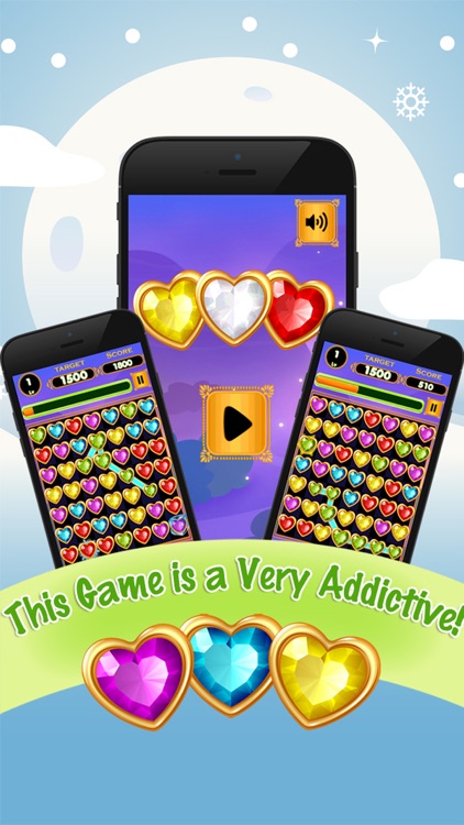 Jewel Legend Link Hearts