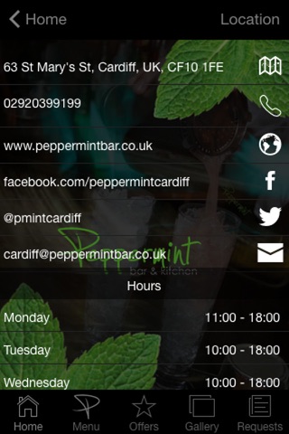Peppermint Bar & Kitchen screenshot 2