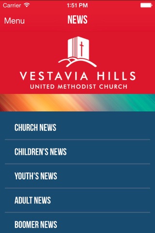 Vestavia Hills United Methodist Church screenshot 2