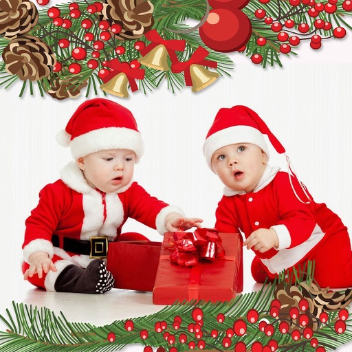 Lovely Christmas Photo Frames iOS App