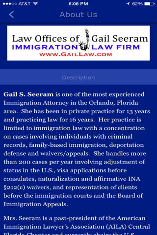 immigrationINFO - Gail Law screenshot 3