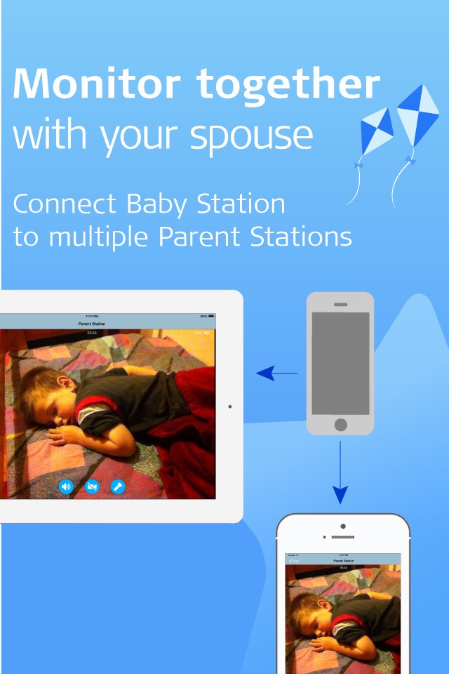 Sound Sleeper: Wi-Fi Video Baby Monitor screenshot 2
