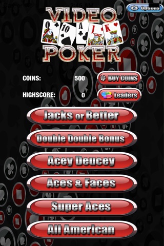 ` A Above It All Video Poker screenshot 2