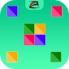 Four Square Dots Match : Connect the colourful squares