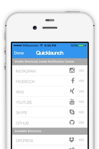 Quicklaunch screenshot 3