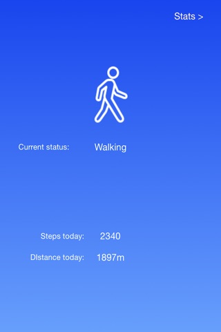 WALK - step counter pedometer, distance and activity tracker. screenshot 2