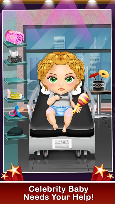 How to cancel & delete Celebrity Mommy's Hospital Pregnancy Adventure - new born baby doctor & spa care salon games for boys, girls & kids from iphone & ipad 2
