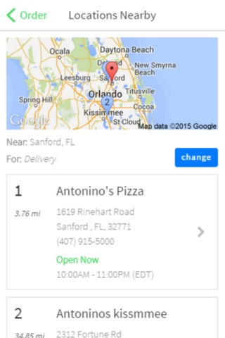 Antonino's Pizza screenshot 2