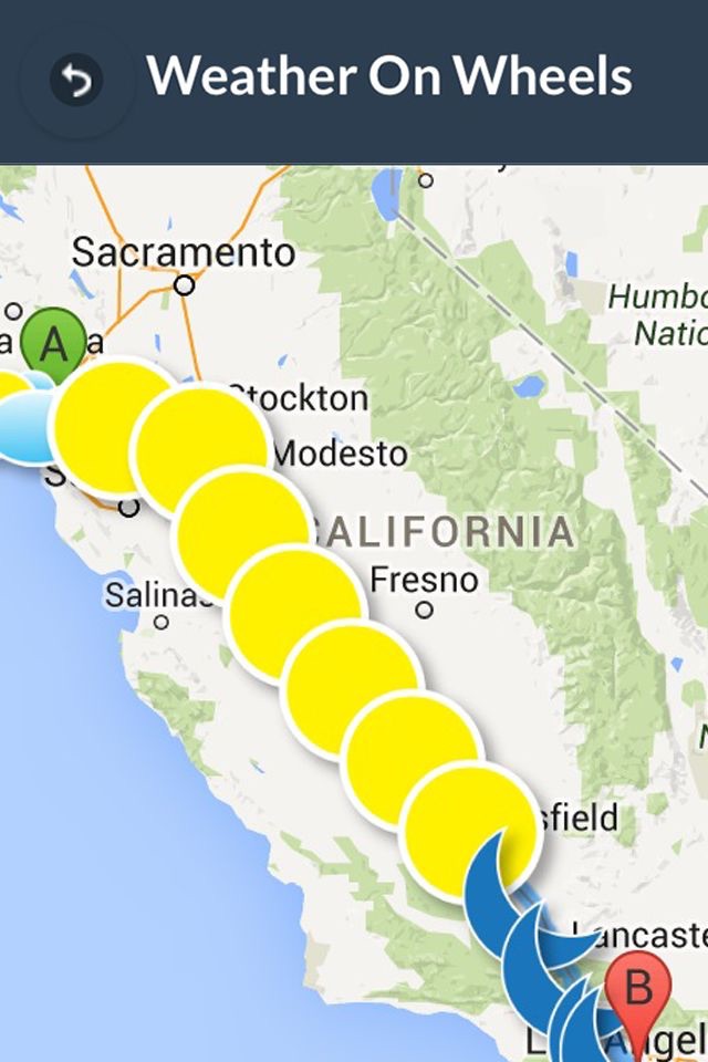 Weather on Wheels screenshot 4