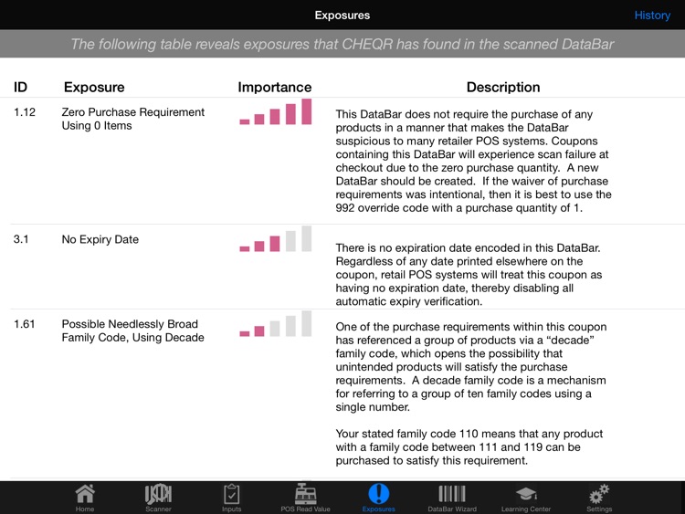 CHEQR PRO DataBar Tool screenshot-4