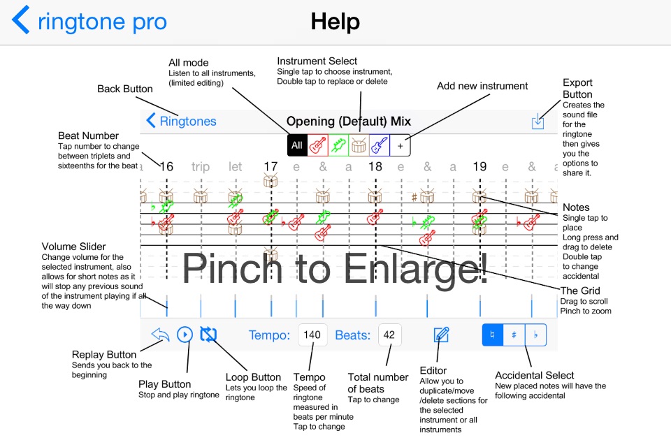 Ringtone Composer Pro screenshot 3