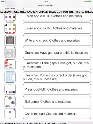 Learn English Speaking Easily In 30 days Level Starters 2 for iPad screenshot 3