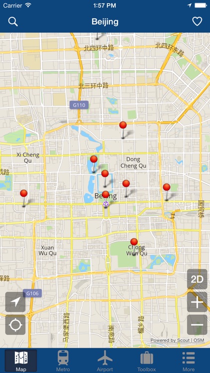 Beijing Offline Map - City Metro Airport