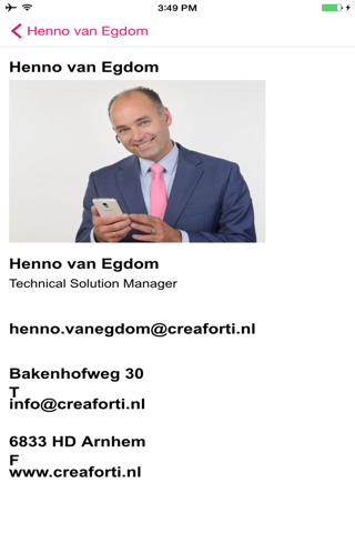 Henno Van Egdom screenshot 2