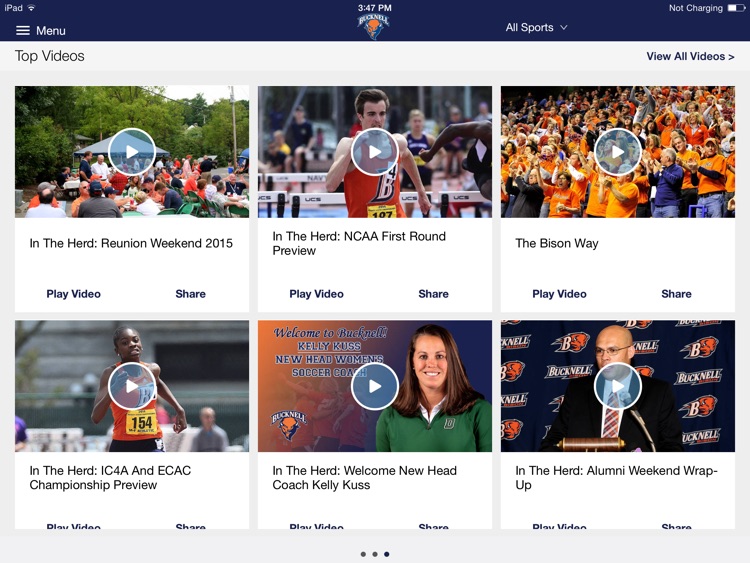 Bucknell Bison for iPad 2015