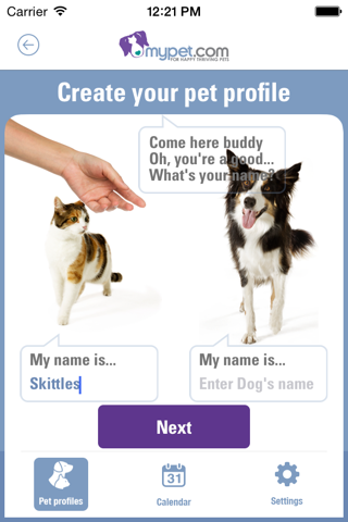 MyPet Reminders screenshot 2