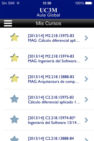 Aula Global UC3M screenshot 2