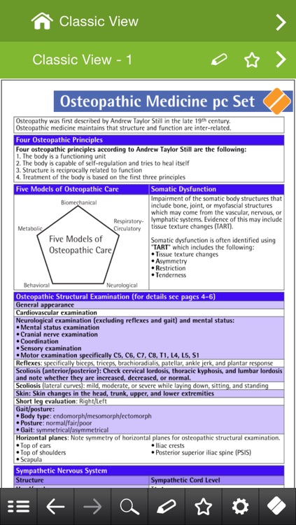 Osteopathic Medicine pocketcards screenshot-3