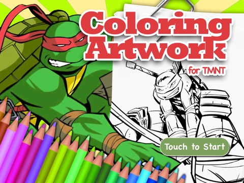 Coloring Artwork for Teenage Mutant Ninja Turtles TMNT (Unofficial Version) screenshot 2