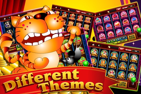 Mad Tiger Cat Gambling Slot - Free Play in Casino Vegas screenshot 2