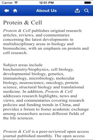 Protein & Cell screenshot 2