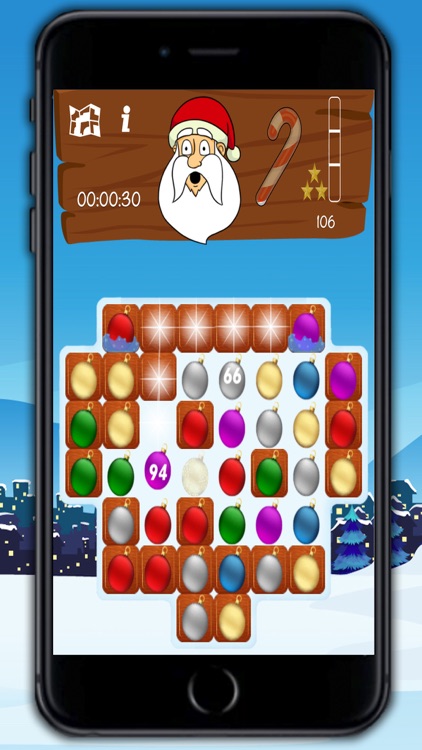 Christmas seasons & Santa crush - funny bubble game with xmas balls for kids and adults screenshot-3