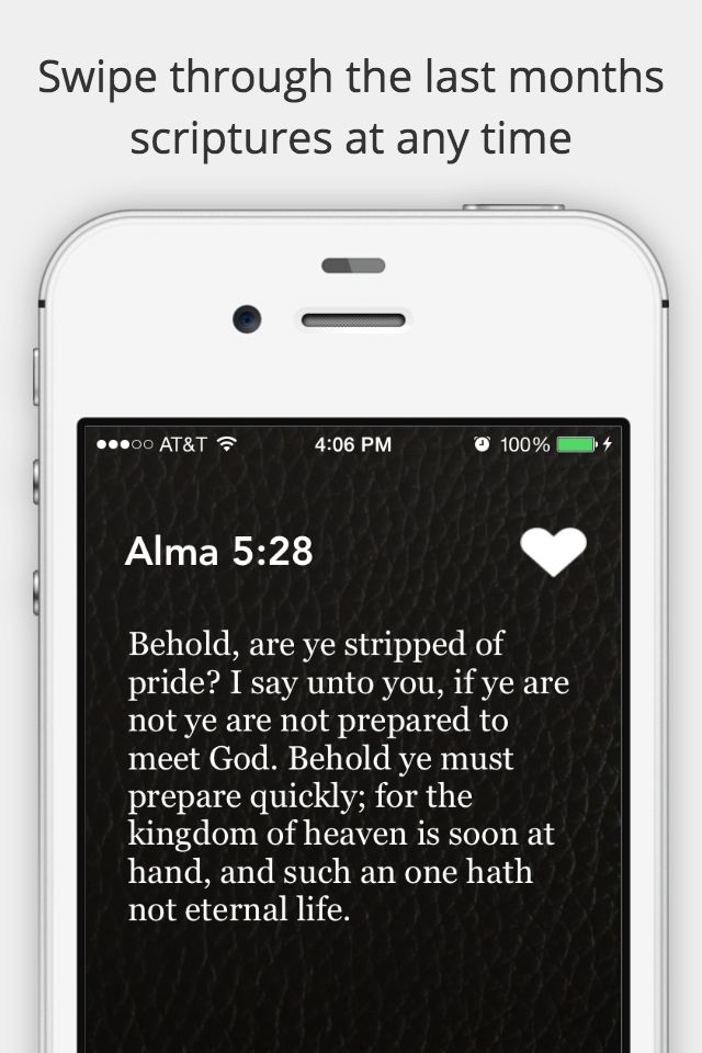 LDS Daily Scriptures - Inspirations from the book of mormon, spiritual bread screenshot 3