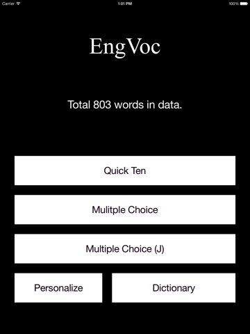 EngVoc for iPad screenshot 4