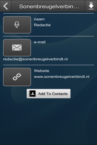 Sonenbreugelverbindt.nl screenshot 2