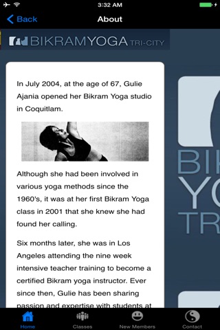Bikram Hot Yoga Tricity screenshot 3