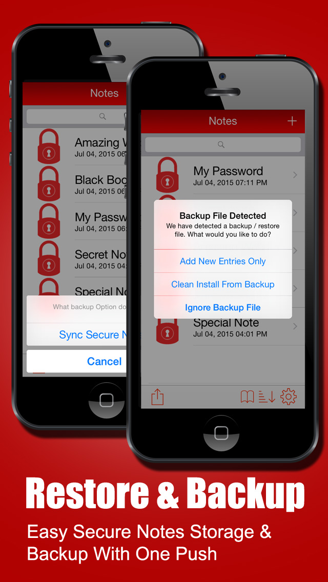 Secure Notes for iPhone, iPad, iPod & Watchのおすすめ画像4