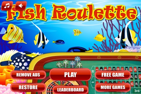 Big Splashy Gold Hungry Fish in Wonderland Jackpot Casino Roulette Free screenshot 3