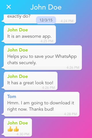 Message Locker for WhatsApp - Set Passcode or Use Fingerprint and Protect your Private Messages screenshot 4