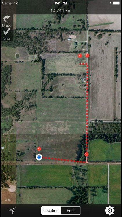 Air-Line - Distance measurement