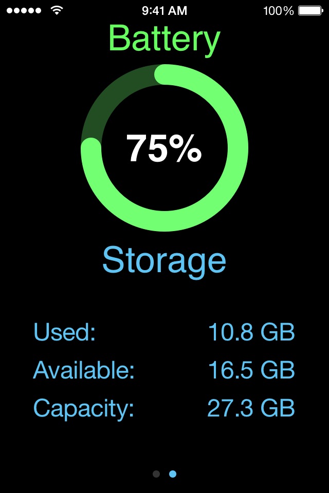 Battery Watch - Battery And Storage Tracker screenshot 2