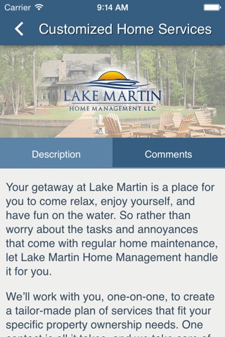 Lake Martin Home Management screenshot 3
