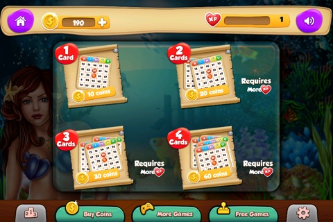 The Mermaid's Bingo Room Pro screenshot 2
